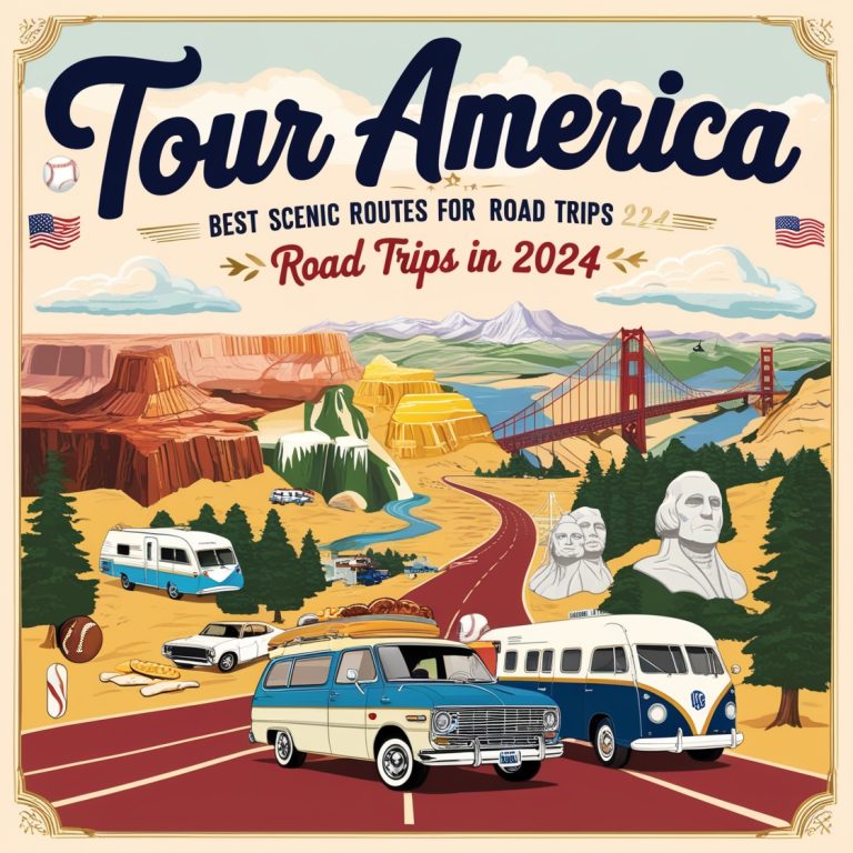 Tour America: Best Scenic Routes for Road Trips in 2024